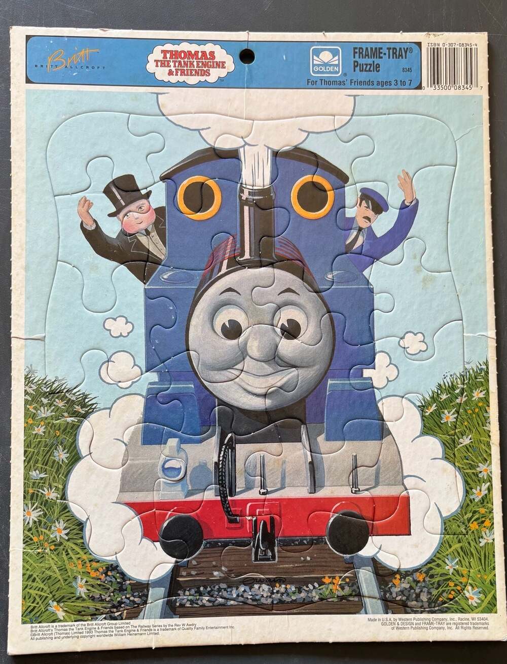 Vintage Golden Thomas the Tank Engine & Friends.